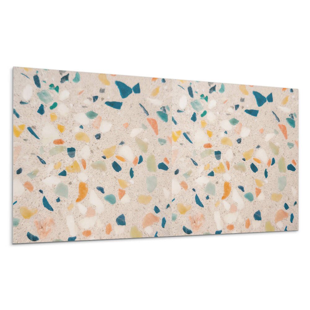 Nástěnný panel Vzorek s barevnými fragmenty