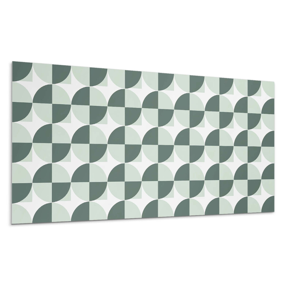 Pvc obkladový panel Geometrie kruhů a čtverců