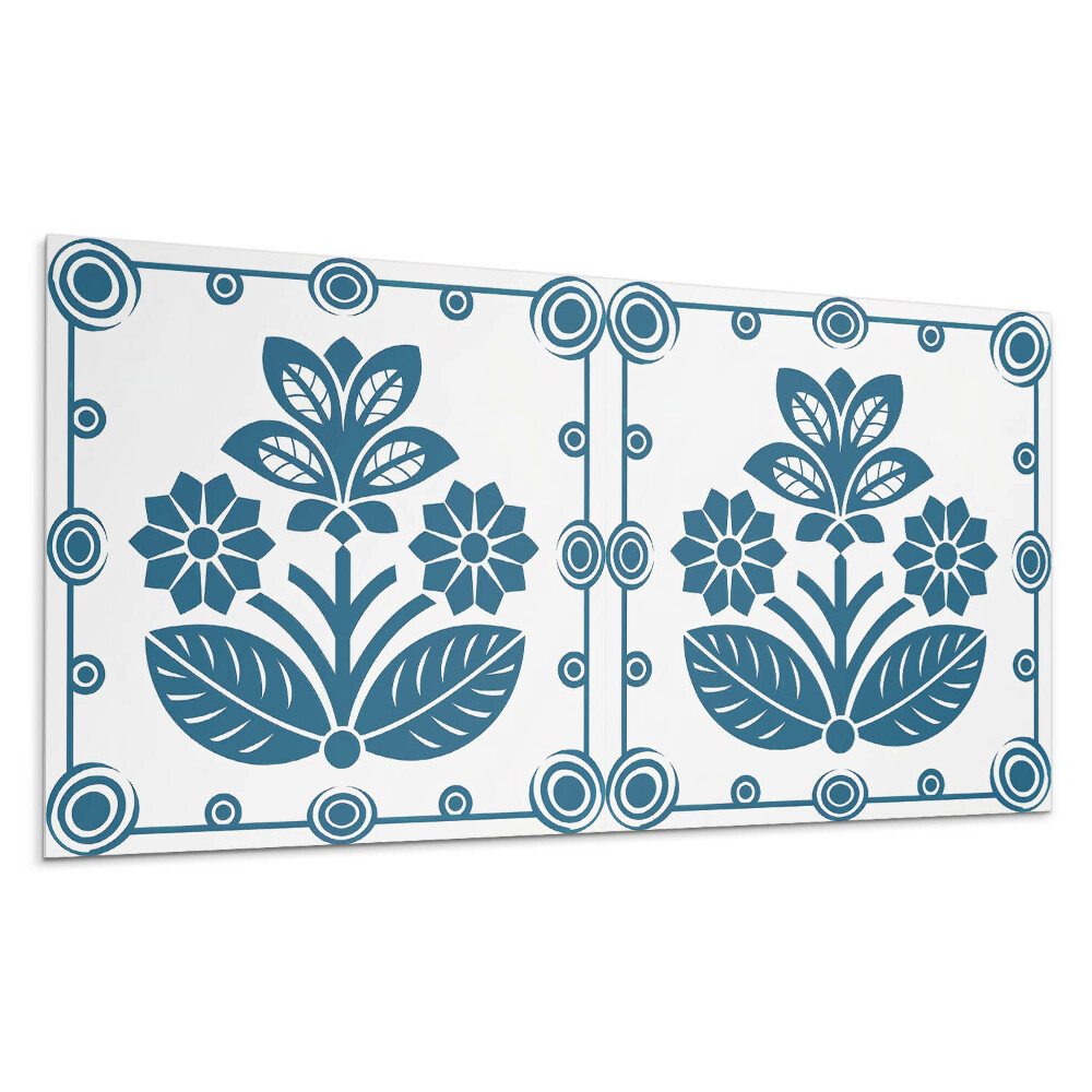 Nástěnný panel Květinový dekorativní vzor