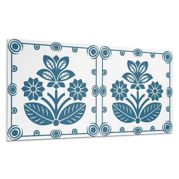 Nástěnný panel Květinový dekorativní vzor