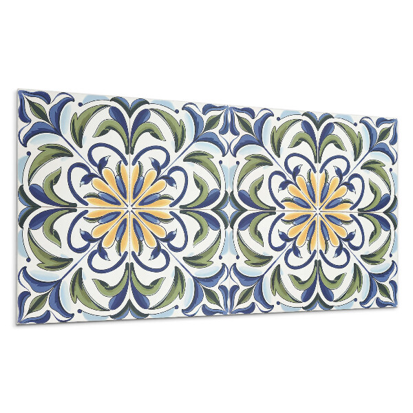 Nástěnný panel Rostlinný vzor s květinami