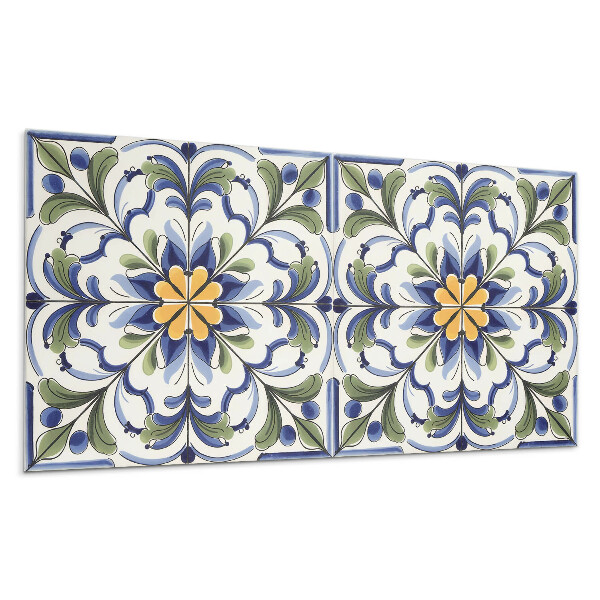 Dekoracni panel Květinový keramický vzor