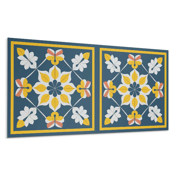 Panel na zeď Květinový vzor v symetrii