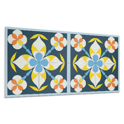 Pvc obkladový panel Květinový vzor na pozadí