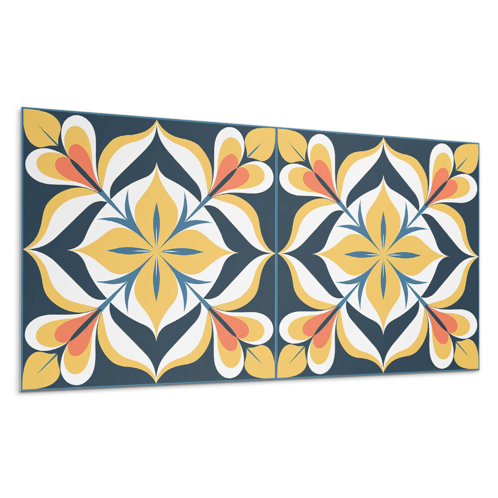 Panel na zeď Stylový květinový vzor