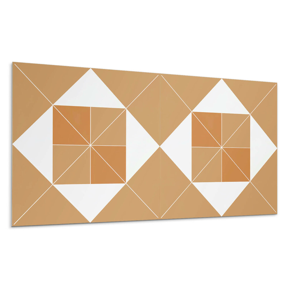 Nástěnný panel Geometrie v odstínech