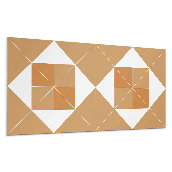 Nástěnný panel Geometrie v odstínech