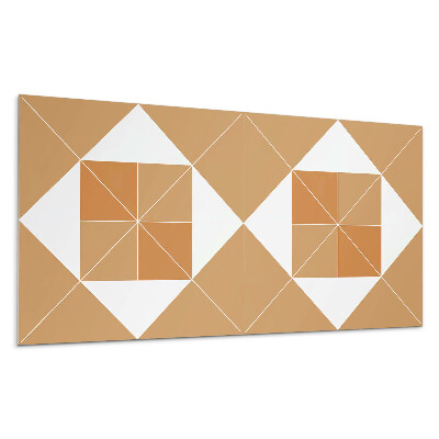 Nástěnný panel Geometrie v odstínech