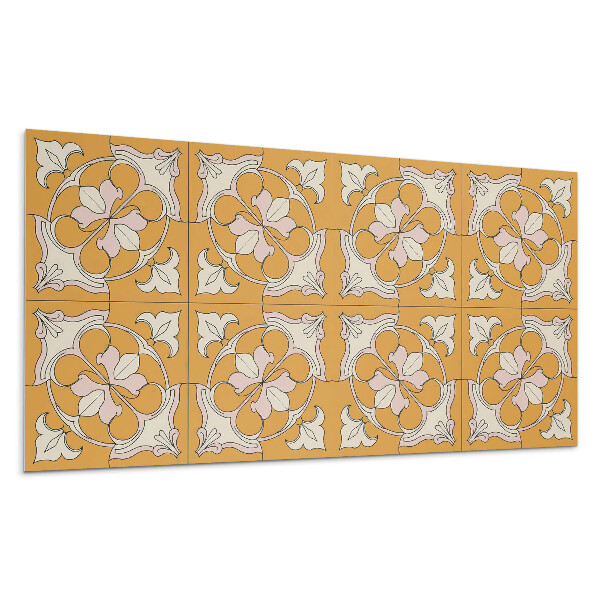 Dekoracni panel Květinový vzor v mozaice
