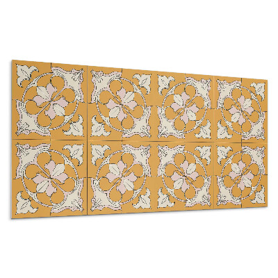 Dekoracni panel Květinový vzor v mozaice