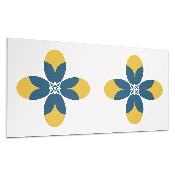 Panel na zeď Symetrický květinový vzor