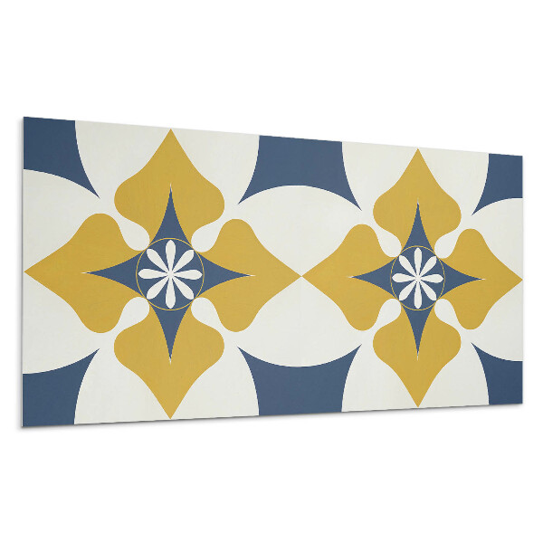 Pvc obkladový panel Květinový vzor se symetrií