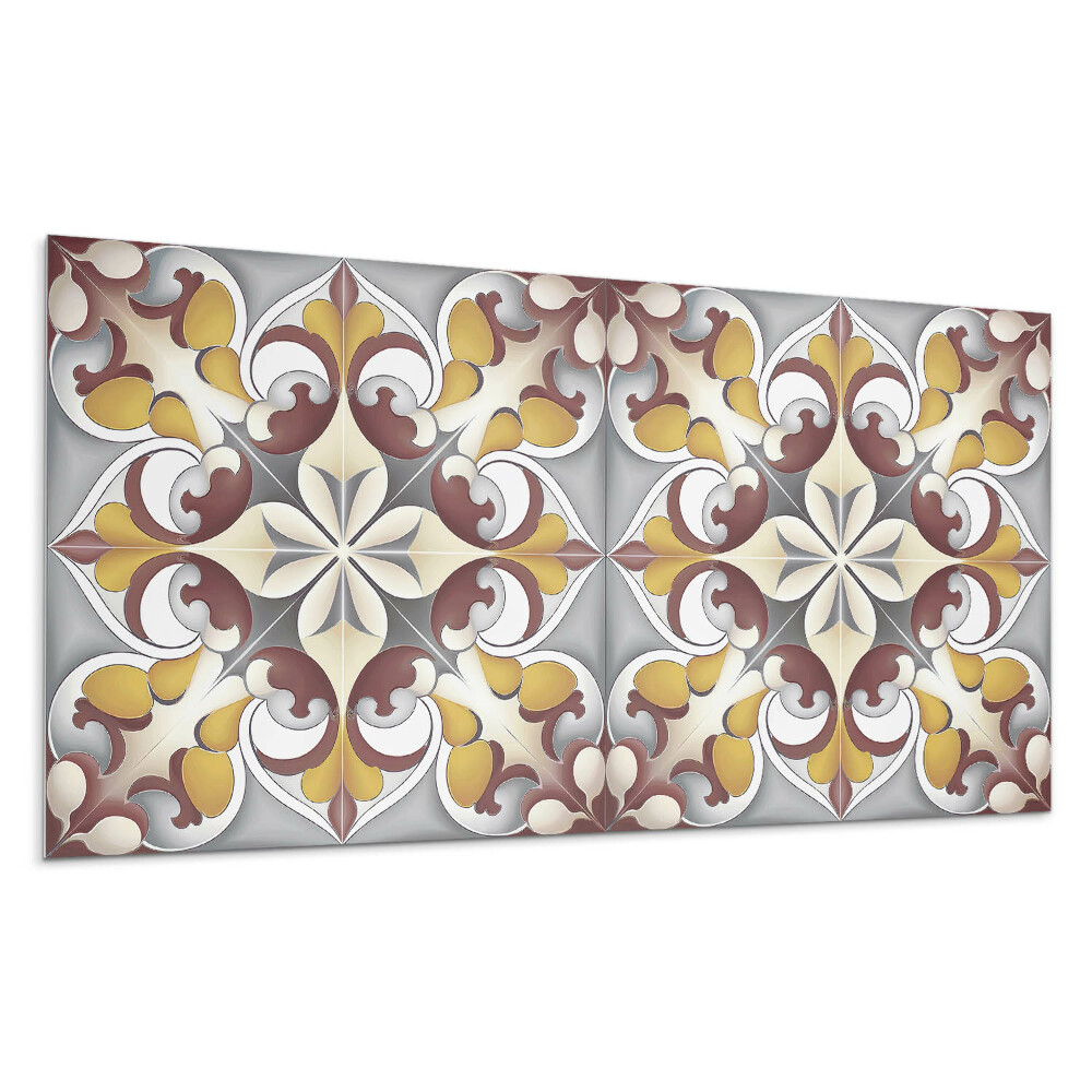 Dekoracni panel Květinový mozaikový vzor