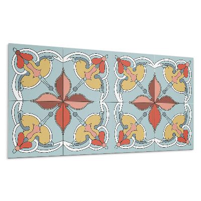 Nástěnný panel Květinový vzor s detaily