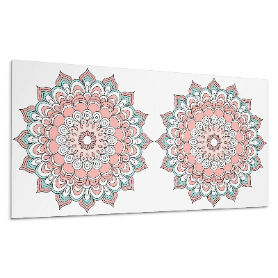 Dekoracni panel Květinový vzor mandaly