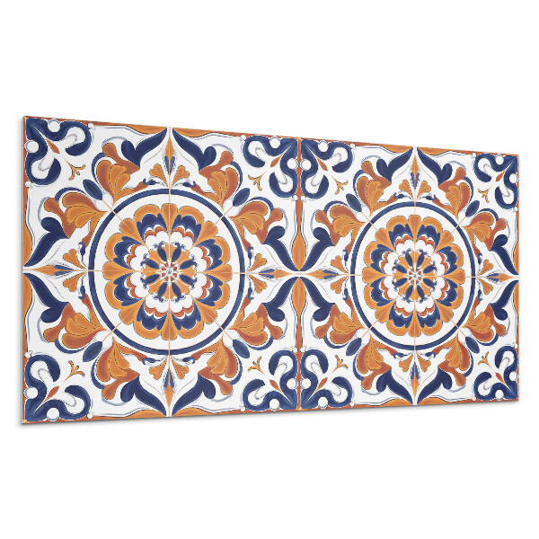 Pvc obkladový panel Květinový vzor v kruhu