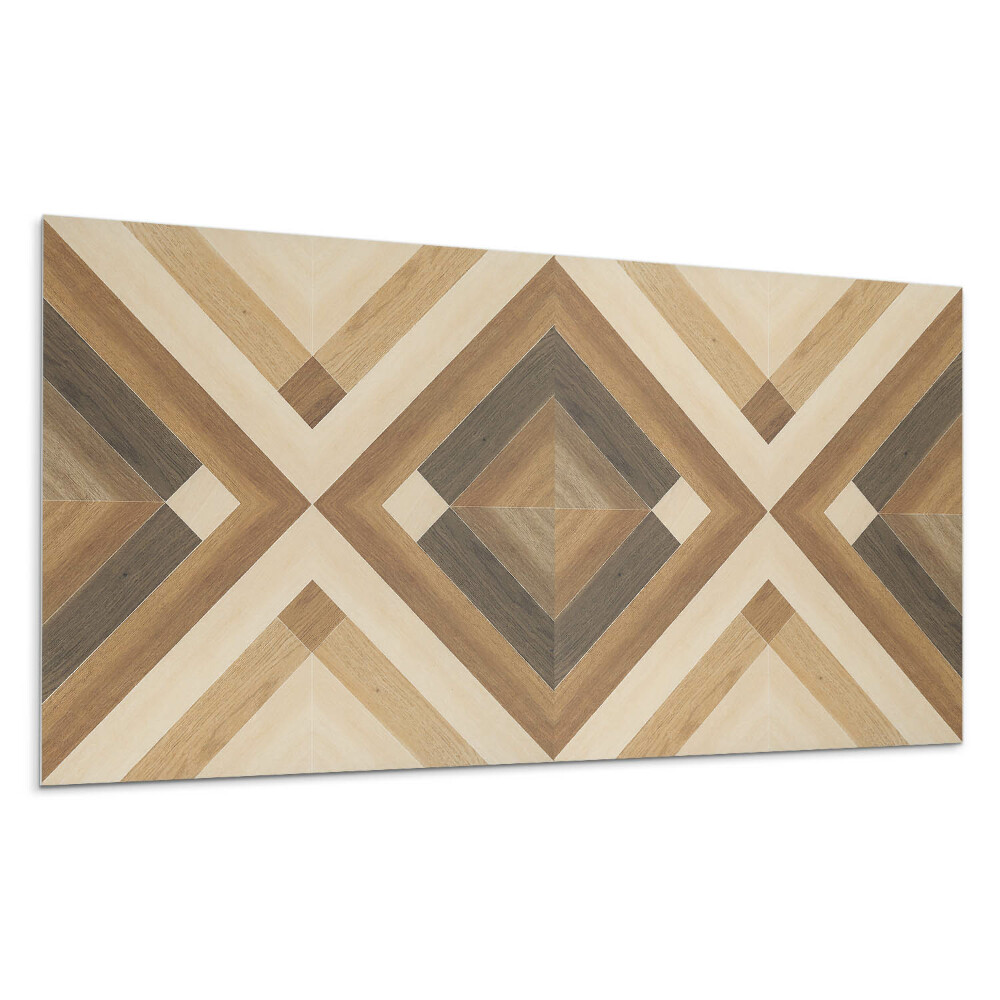 Nástěnný panel Geometrický kostkovaný vzor