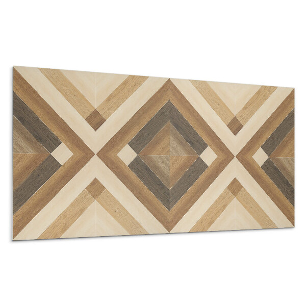 Nástěnný panel Geometrický kostkovaný vzor