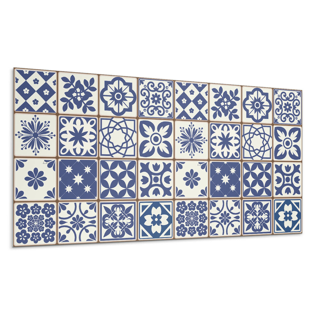 Nástěnný panel Dekorativní vzory dlaždic