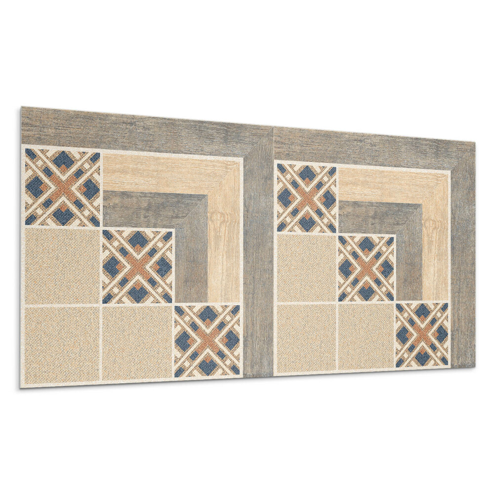 Nástěnný panel Geometrické vzory na dlaždicích