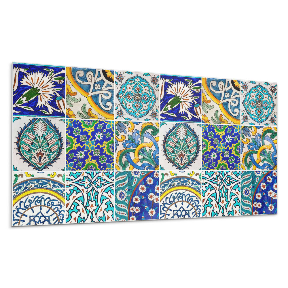 Panel na zeď Keramické vzory v mozaice