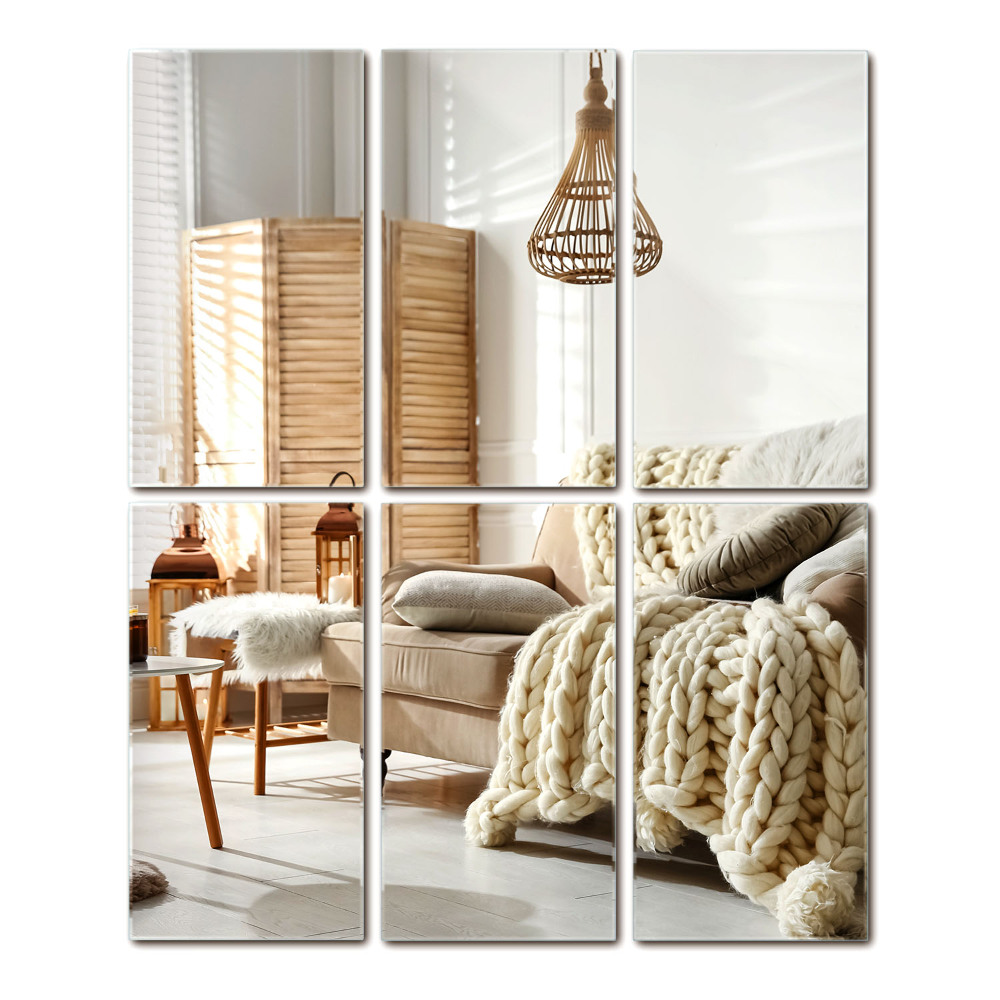 Zrcadlové dlaždice obdélníkové