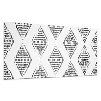 Dekoracni panel Diamantový vzor v mřížce