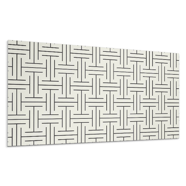 Dekoracni panel Geometrický kostkovaný vzor