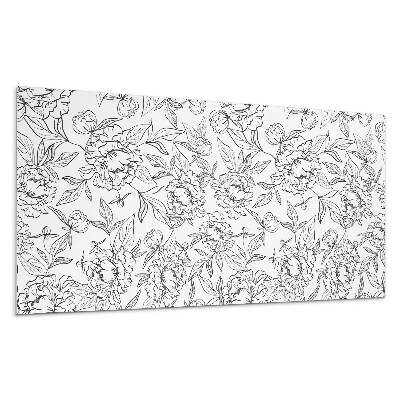 Obkladový panel Květinový vzor s listy