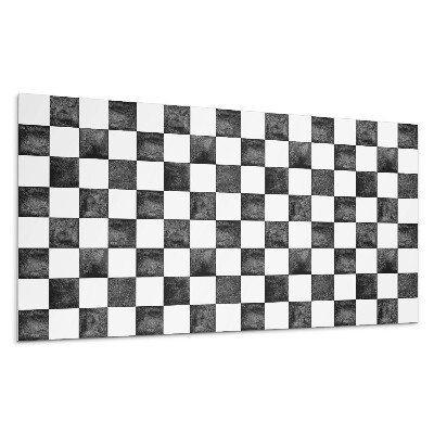 Panel na zeď Texturovaný šachovnicový vzor