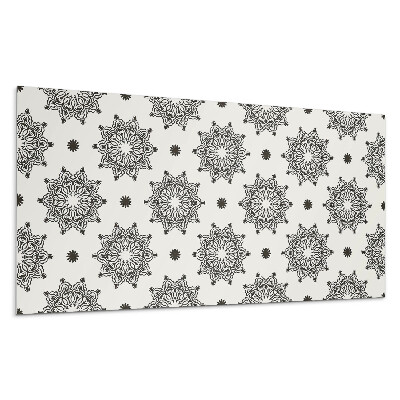 Dekoracni panel Mandala vzor v mřížce