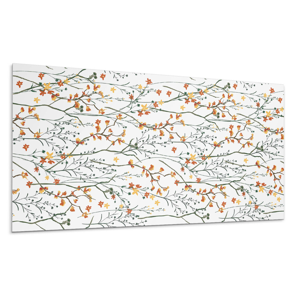 Dekoracni panel Květinový vzor na pozadí