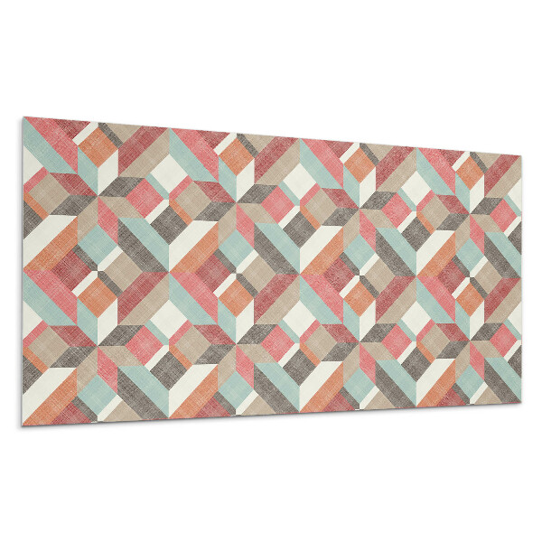 Obkladový panel Geometrie v barevných tvarech