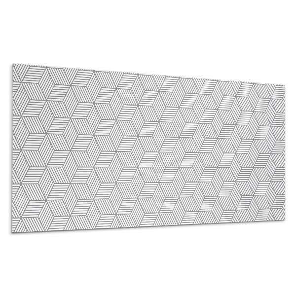 Panel na zeď Šestihranný listový vzor