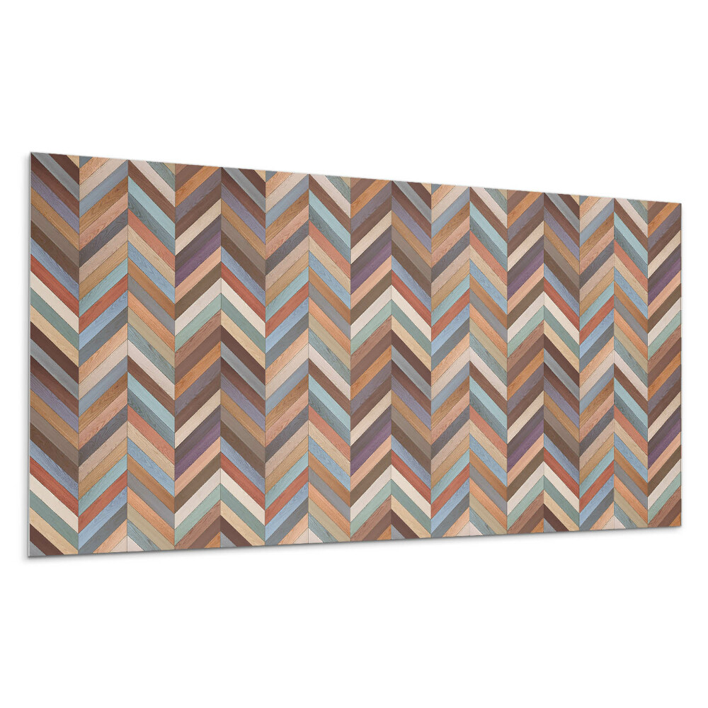 Panel na zeď Vzor rybí kosti dřeva