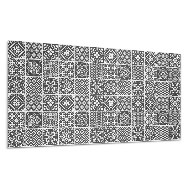 Nástěnný panel Geometrické vzory v dlaždicích