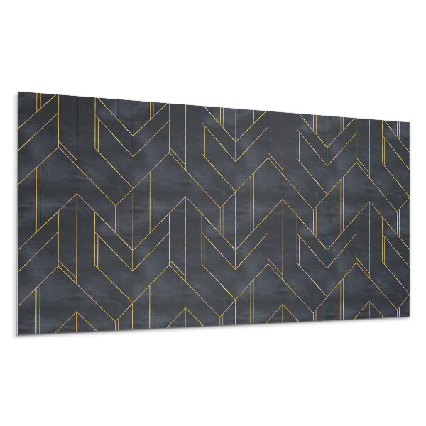 Dekoracni panel Geometrie čar a tvarů