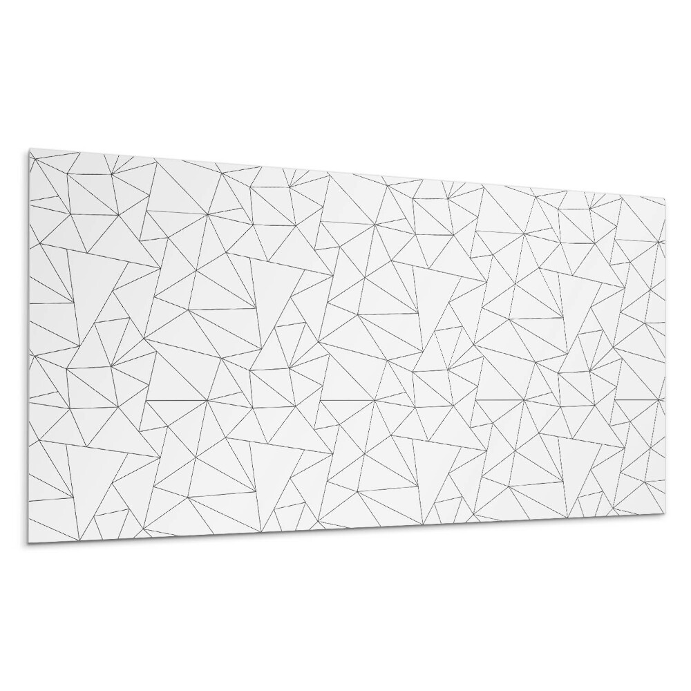 Panel na zeď Abstraktní trojúhelníkový vzor