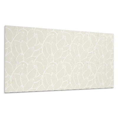 Nástěnný panel Jemné listy ve vlnách