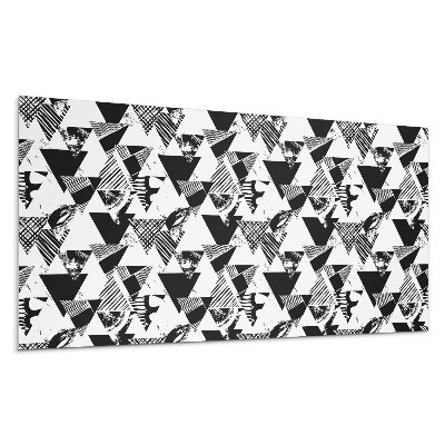 Nástěnný panel Trojúhelníková geometrie ve vzoru