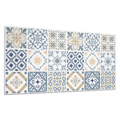 Panel na zeď Kostkované mozaikové vzory