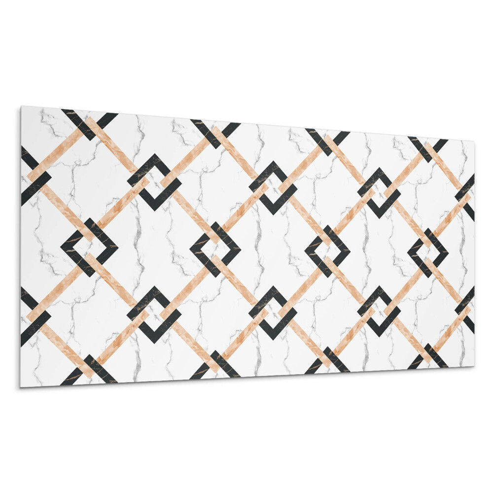 Nástěnný panel Geometrické mramorové vzory