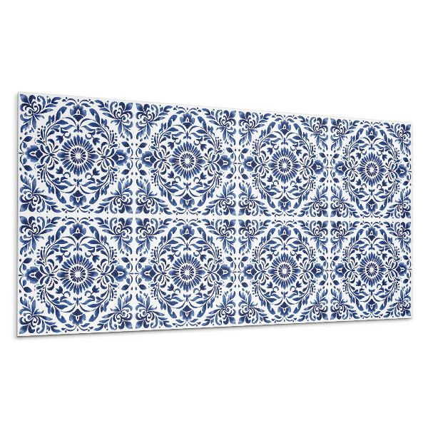 Dekoracni panel Květinový vzor s ornamenty