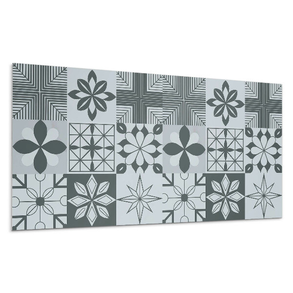 Panel na zeď Geometrické vzory v mozaice