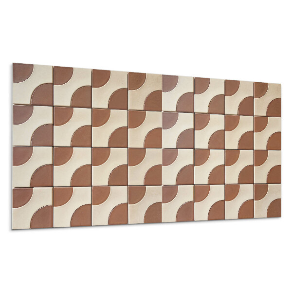 Nástěnný panel Geometrické vzorované dlaždice