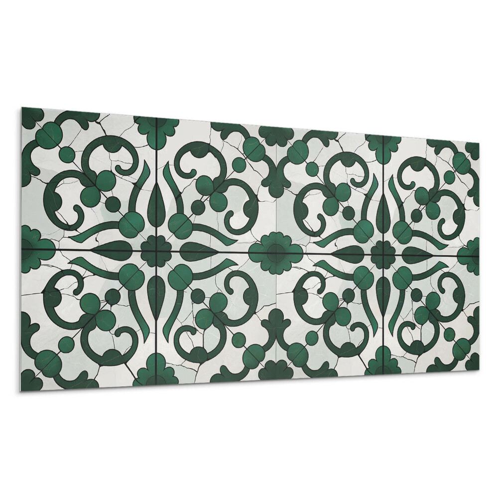 Dekoracni panel Rostlinný vzor s ornamenty