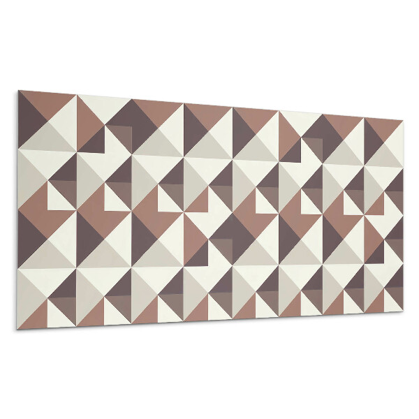 Dekoracni panel Geometrický vzor s trojúhelníky