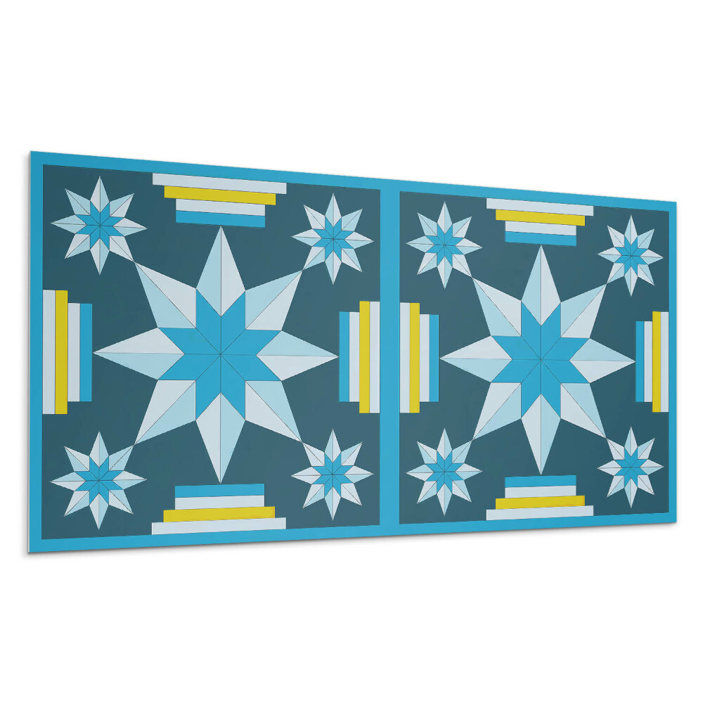 Nástěnný panel Geometrické hvězdy v uspořádání