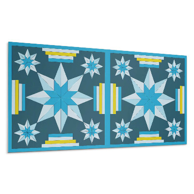 Nástěnný panel Geometrické hvězdy v uspořádání