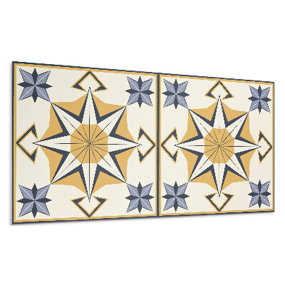 Dekoracni panel Vzor kompasu s hvězdami